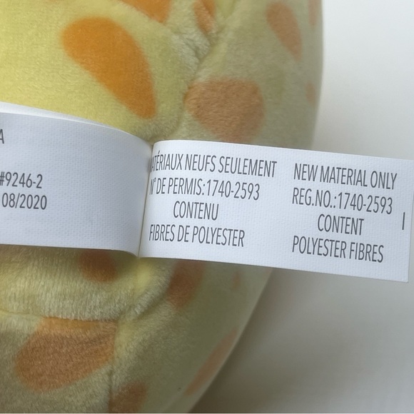 New Squishmallow Kellytoy Squish-DOOS 8" Lexi The Yellow Cheetah Plush W/Tags - Picture 14 of 15